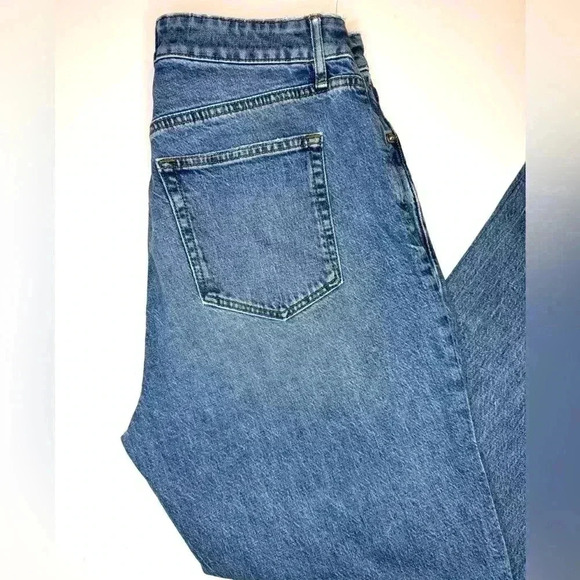 Loft Women’s Curvy High Waist Straight Crop Jeans Size- 28/6 - Picture 9 of 10